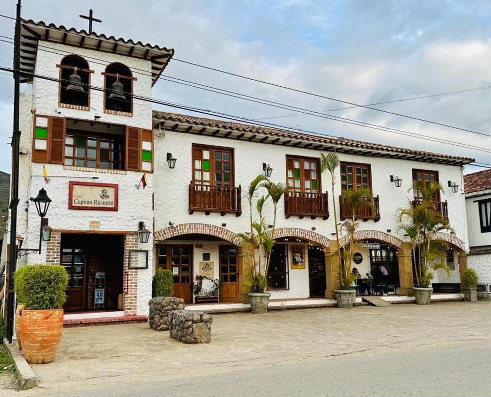 Hotel Capitan Ricaurte Villa de Leyva Esterno foto