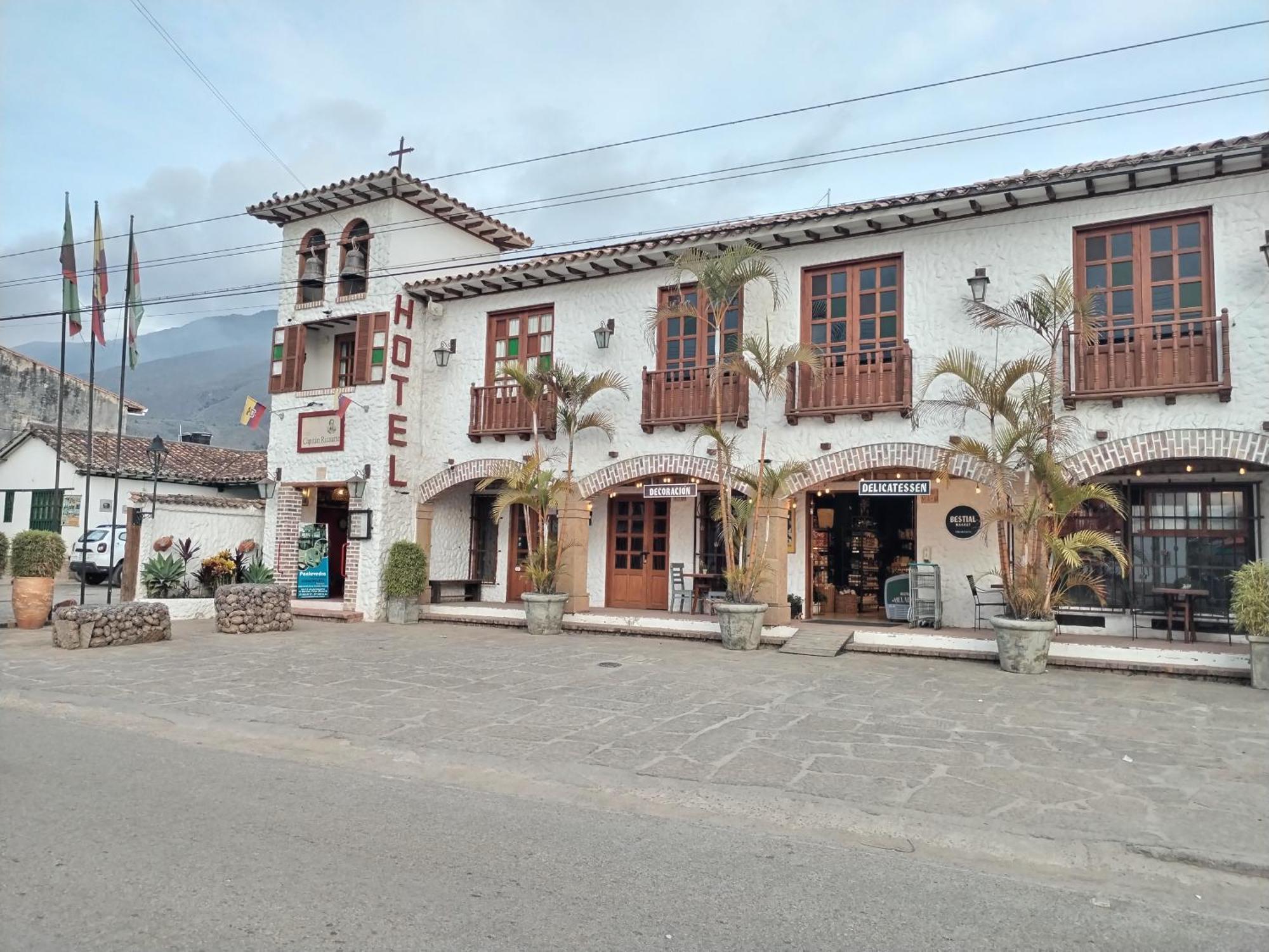 Hotel Capitan Ricaurte Villa de Leyva Esterno foto