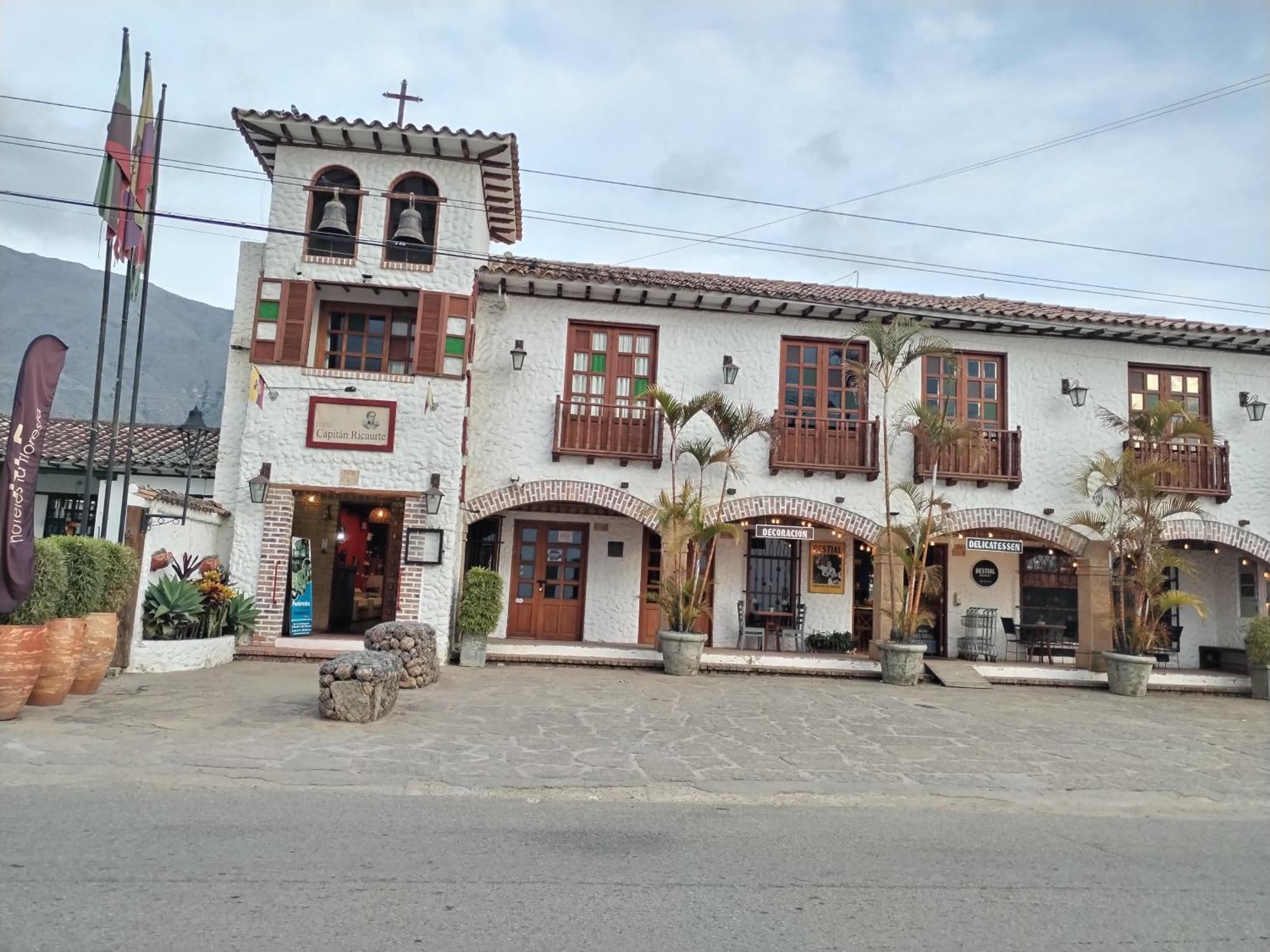 Hotel Capitan Ricaurte Villa de Leyva Esterno foto